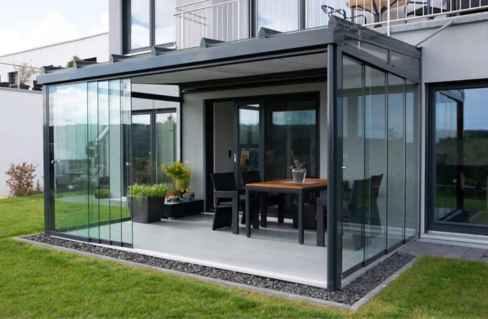 Terase retractabile sau fixe la comanda