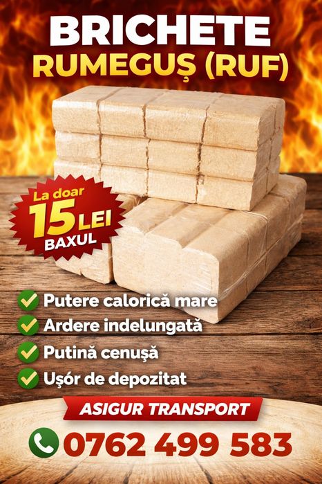 Brichete rumegus RUF
