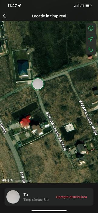 De vânzare teren 700m2-Chinteni ,lângă lac ,zona premium