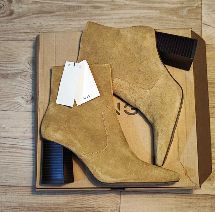 Ботильоны  сапоги MANGO новые 38 размер