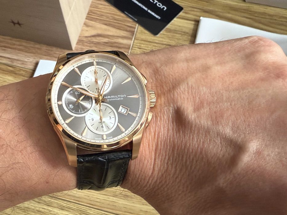 Hamilton JazzMaster Chronograph Automatic H32546781/ETA 7750/Гаранция