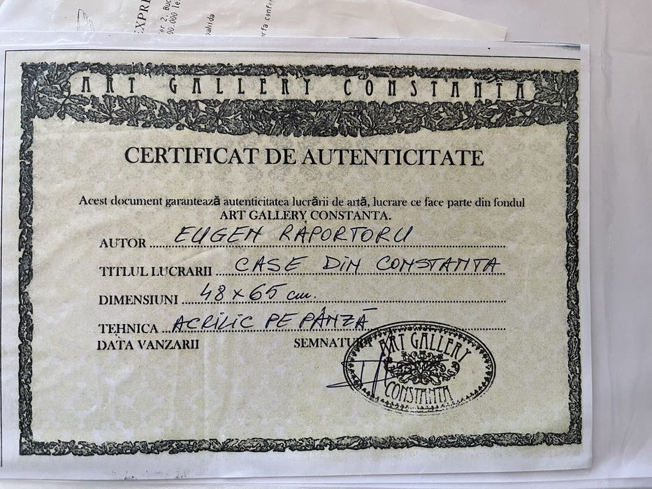 Tablou Eugen Raportoru