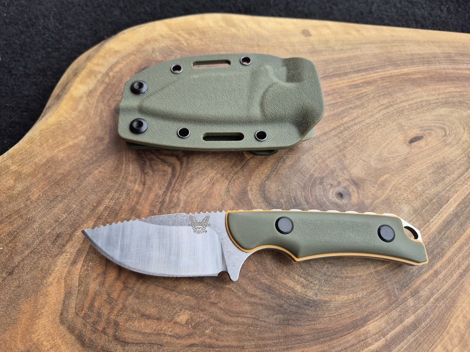 Компактен тактически нож Benchmade Hidden Canyon Hunter 15017 ,два цвя