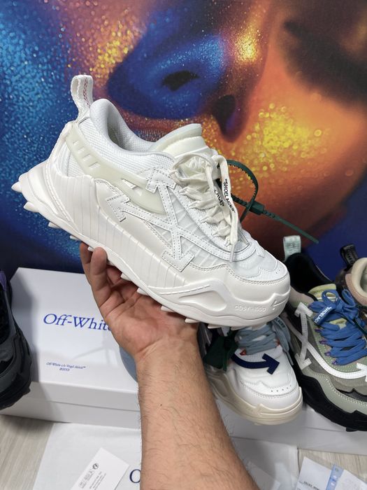 Adidasi Off White ODSY piele naturala Full Box colectie noua Premium
