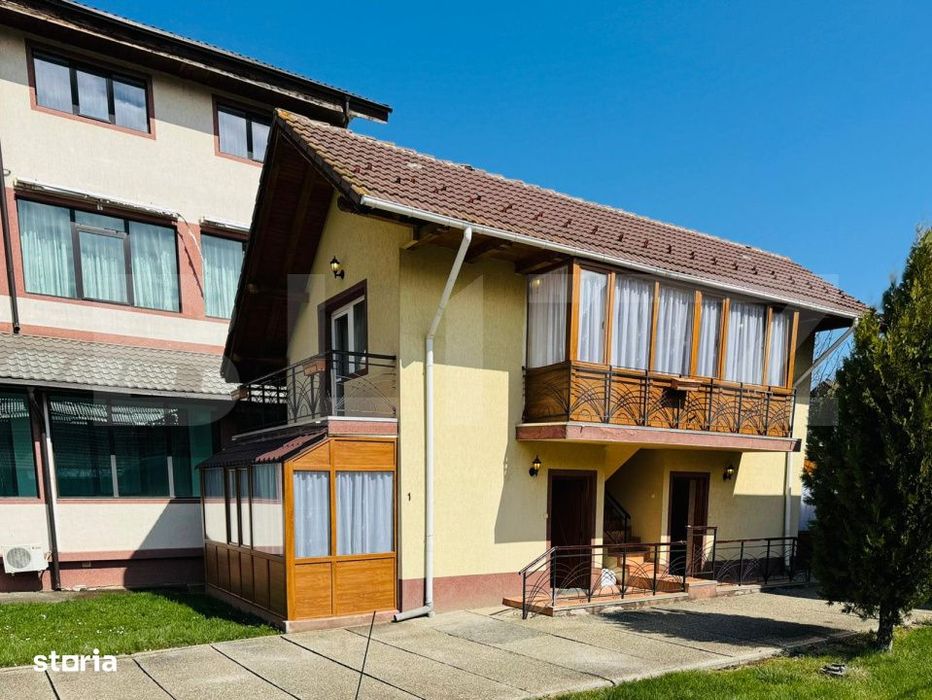 Casa individuala de vanzare, 124 mp – Intrare in Bran, la asfalt