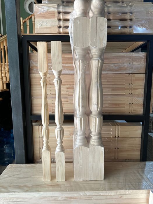 Балясина, столб, лестница деревянная