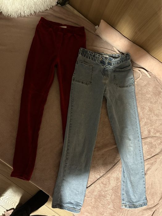 Сет топъл зимен клин и дънки