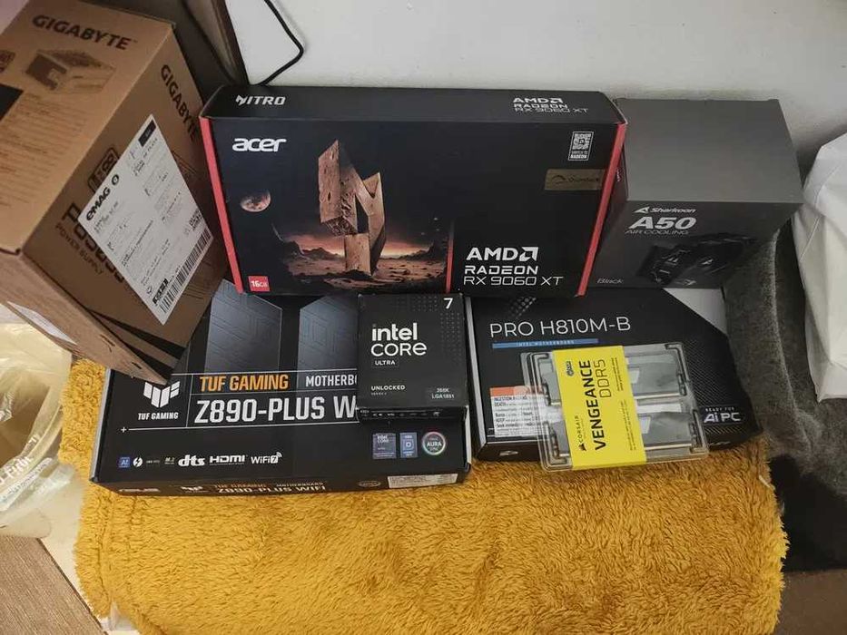 Kit Intel Ultra 7 265k + H810