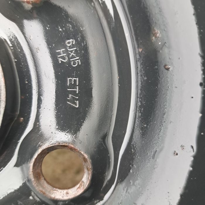 Set 4 buc jante Vw Golf,TuranAudi,Seat 5X112/6J/ET47/R15 fara rugina