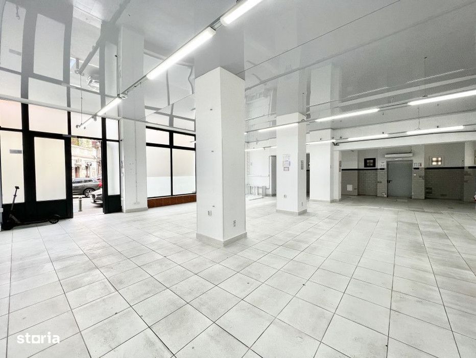 Spatiu comercial situat central, cu vitrina & vizibilitate. Ideal Inve