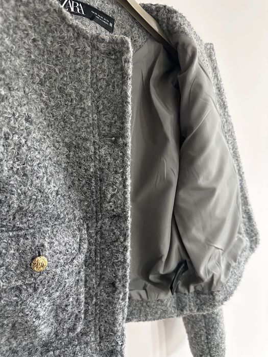 Блейзър ZARA сив