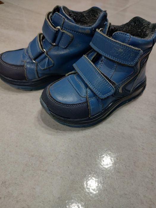 Детски ботушки естествена кожа 27 номер Ponki