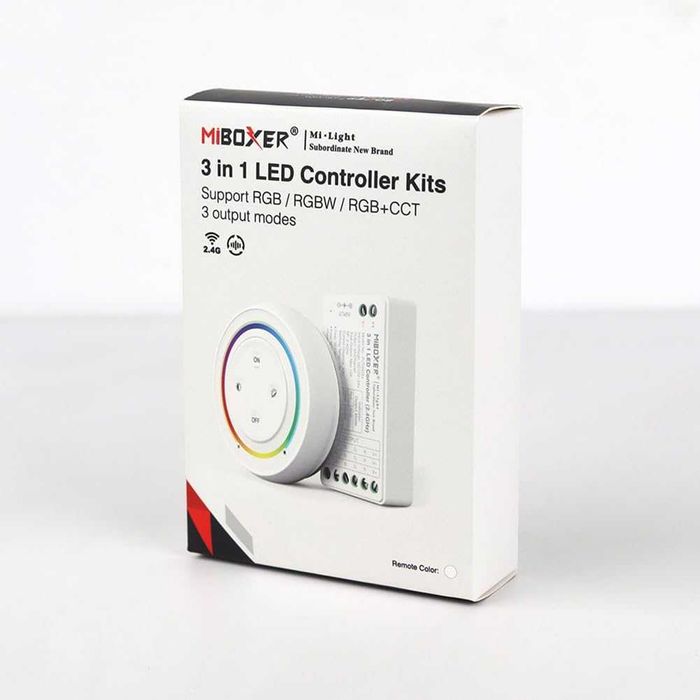 Controler LED RGBW  3-în-1, NOU, Factura