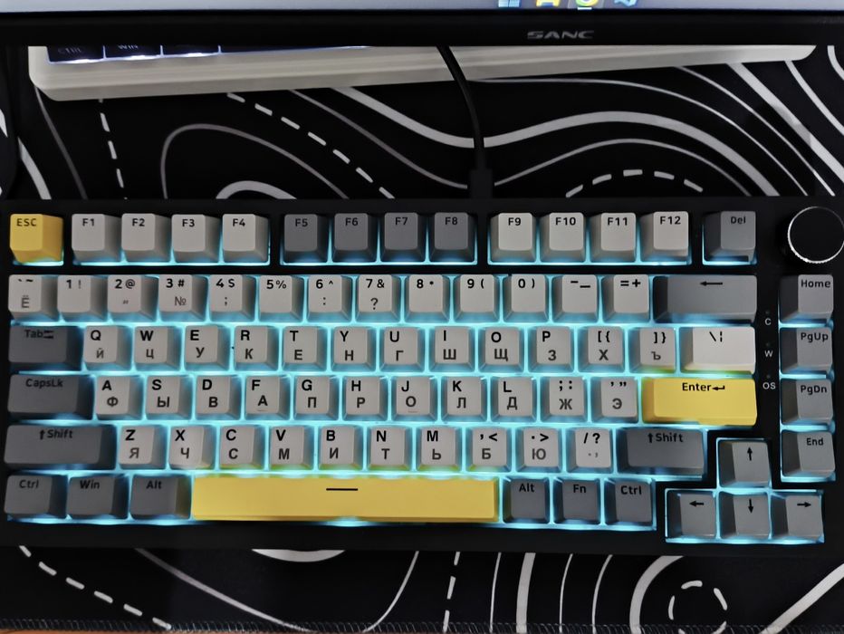 Клавиатура Ajazz AK820 Wired RGB