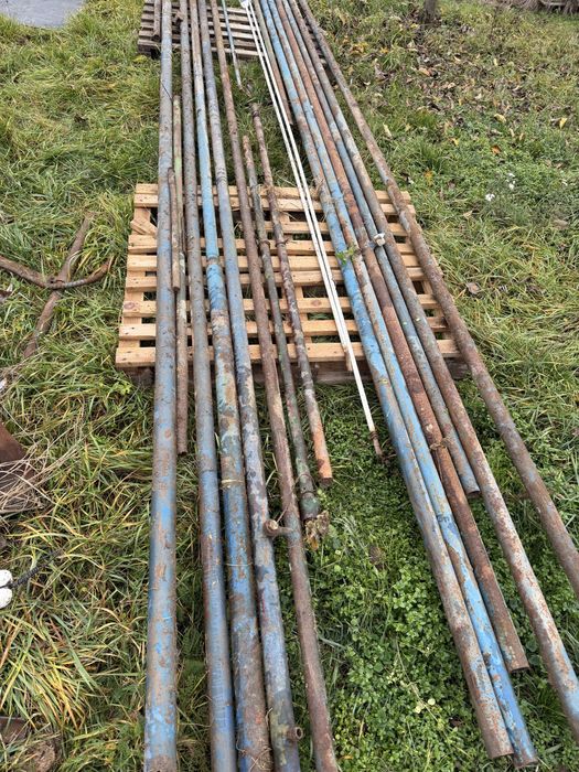 Tevi metalice diferite diametre si lungimi