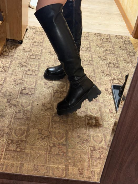 Продам сапоги-ботфорты р.40 б/у