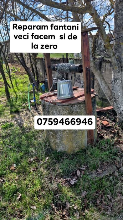 Curatare fantana decolmatare