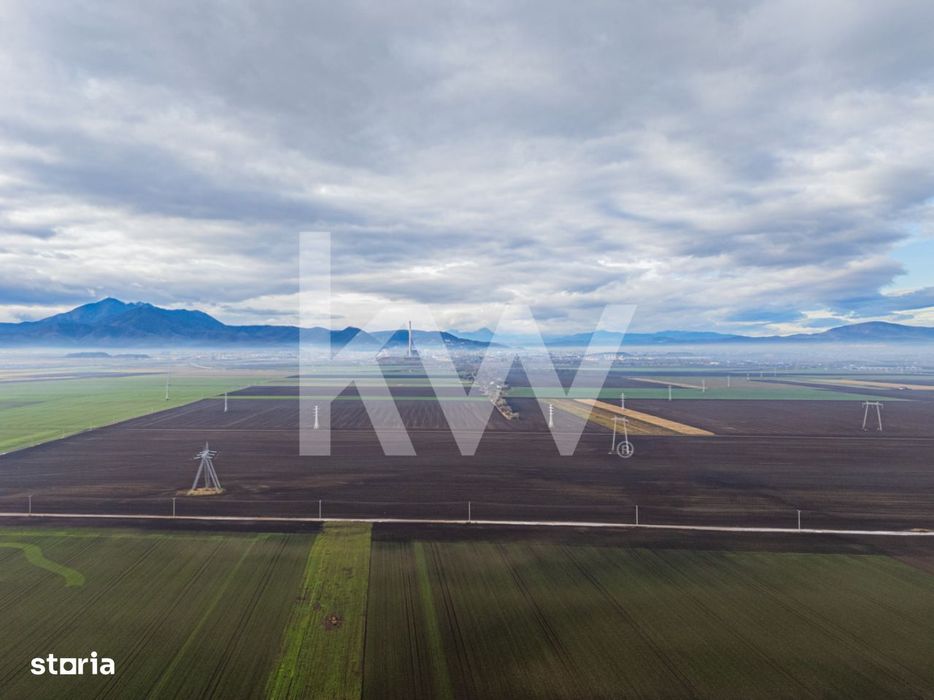 Teren exceptional pentru investitii industriale langa Brasov