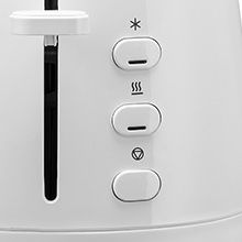 Двоен Тостер De Longhi CTLAP2203 с щипки 550W,затопляне/размразяване