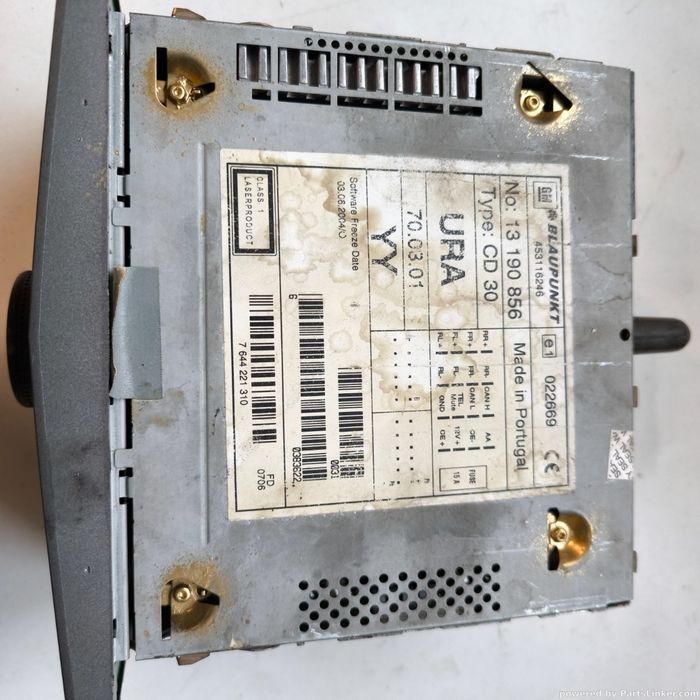 Cd Player Auto Opel Vectra C (Z02) [ 2002 - 2009 ] Oem 13190856