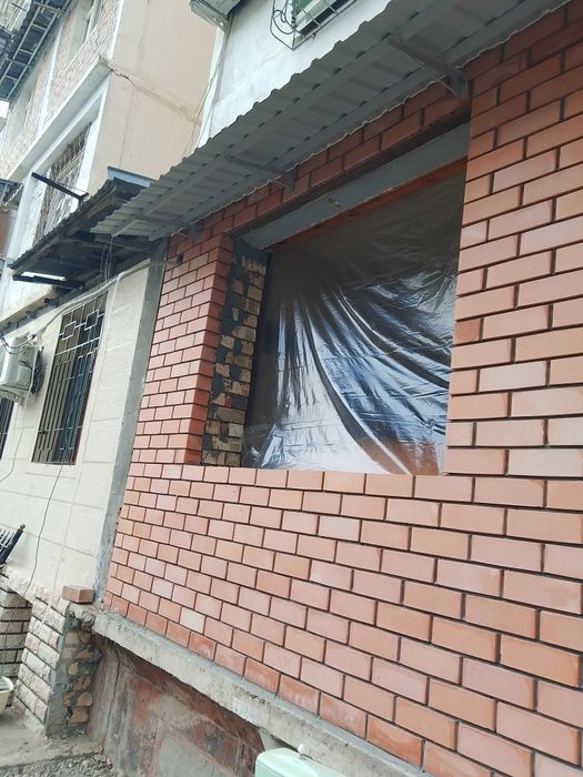 Кладка балкона решетка иказирок.