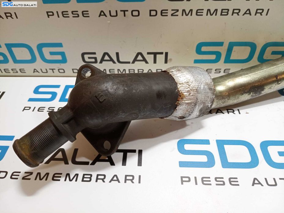 Teava Conducta Flansa Tub Tubulatura Apa Vas Expansiune Termostat Ford S-Max 2.0 TDCI 2006 - 2014 Cod 9646559580 [M6184]