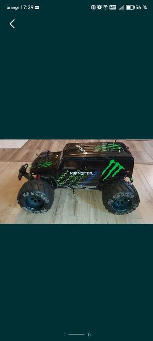 Automodel 1/6 rc Monster truk FG 4x4  benzina nu nitro nu traxxas hpi