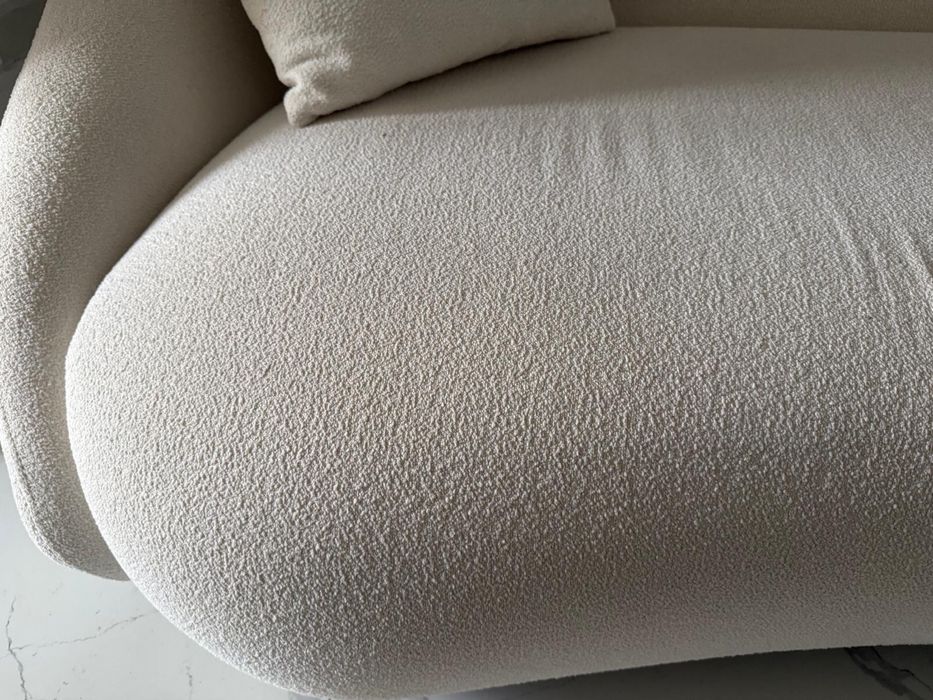 Canapea 3 locuri Napoli Bouclette Cream