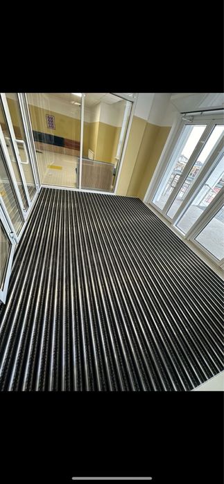 Придверная решетка металлическая