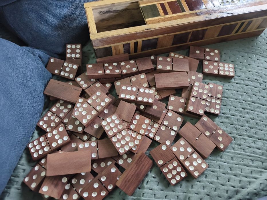 Домино,уникално, единствено, ръчно изработено, двойна деветка