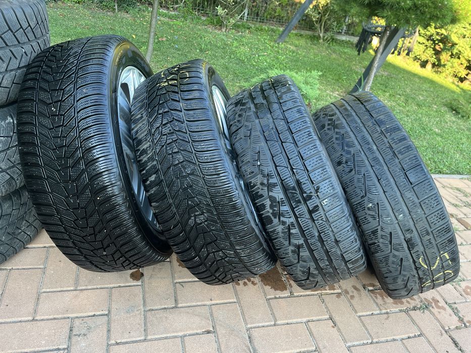 Jante 5x112 R19 VW Tiguan/Passat/Audi/Skoda Anvelope 235/50/19 Hankook 2024,Senzori presiune roti inclusi