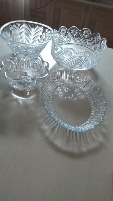 Продам стопки хрустальные, вазы хрустальные