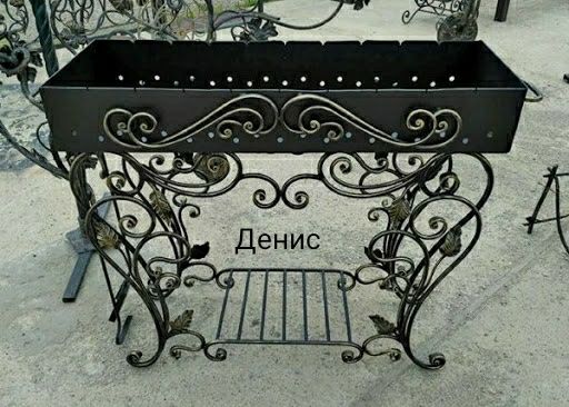 BBQ шашлычницу мангал барбекю гриль ворота перила навес решётки тапчан