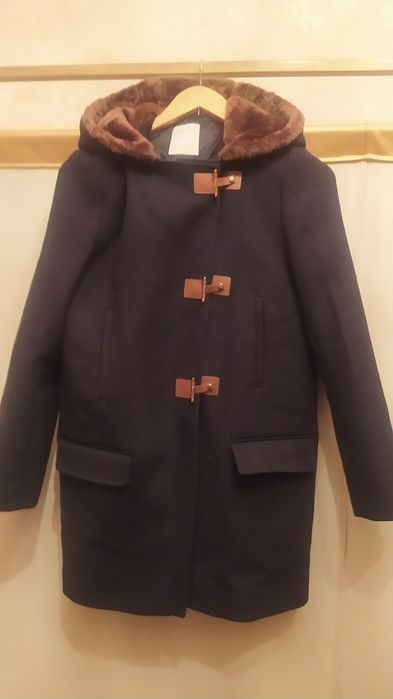 Пальто стильное теплое