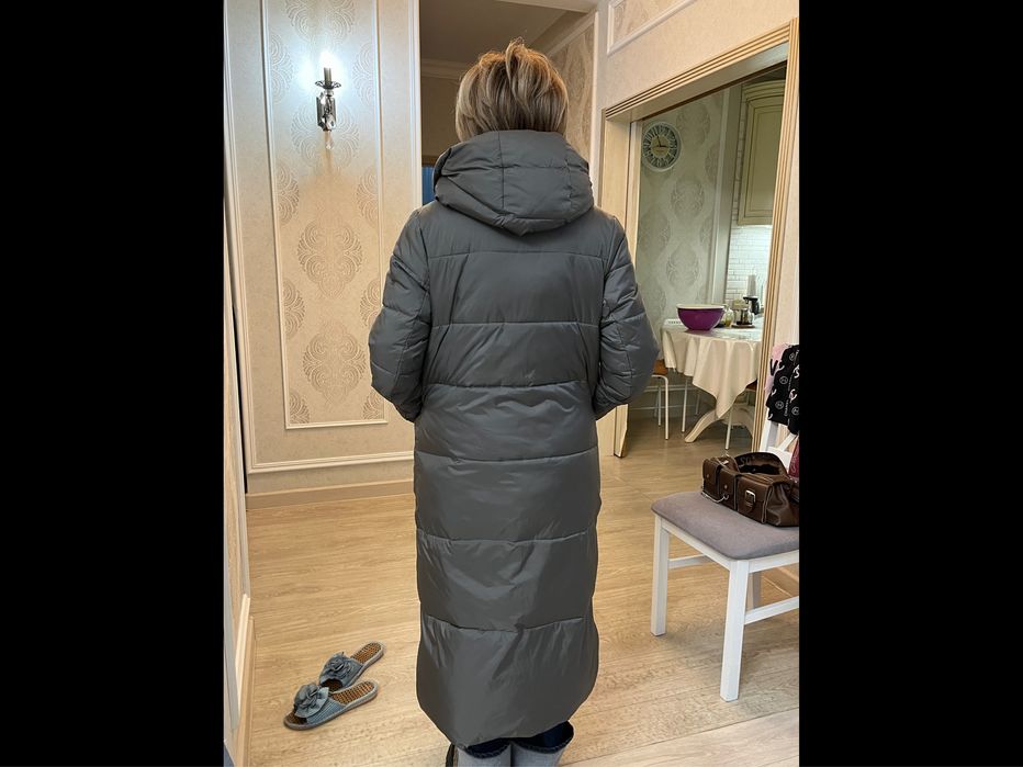 Плащ на зиму длинный