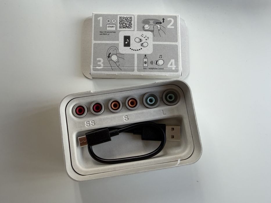 Casti In-ear Sony WF1000XM5 - True Wireless (Argintiu/Gri)