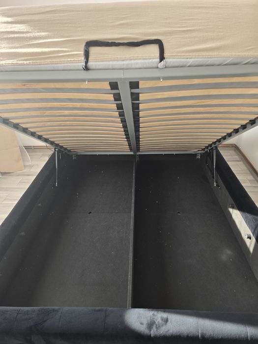 Pat tapițat Lemet 160x200