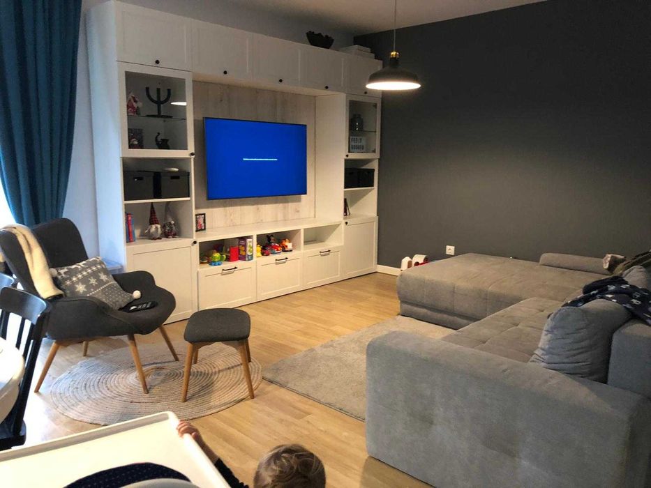 Casă de închiriat 4 camere, 90 mp utili, 2 locuri de parcare, complex inchis Cubic 6 Bragadiru