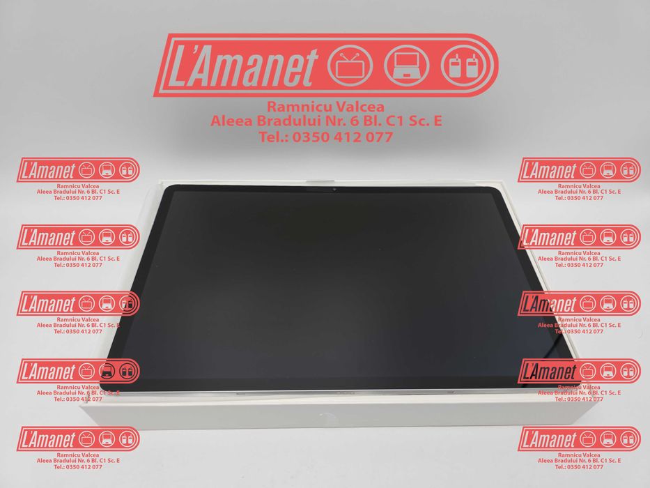 Tableta 12.4" 120Hz Samsung Tab S7+ SM-T970 + Pen 256GB 8GB Ram WiFi Silver Stare Foarte Buna