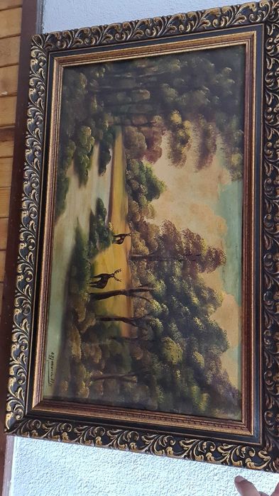 Стари картини рисувани маслени бои