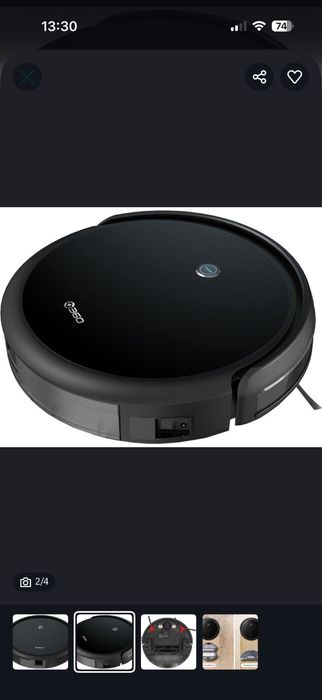 Моющий робот пылесос 360 C50 рабочий