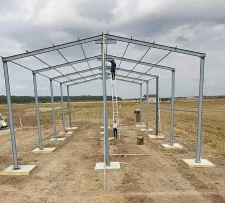 Vand structuri metalice, hale si confectii agricole sau industriale