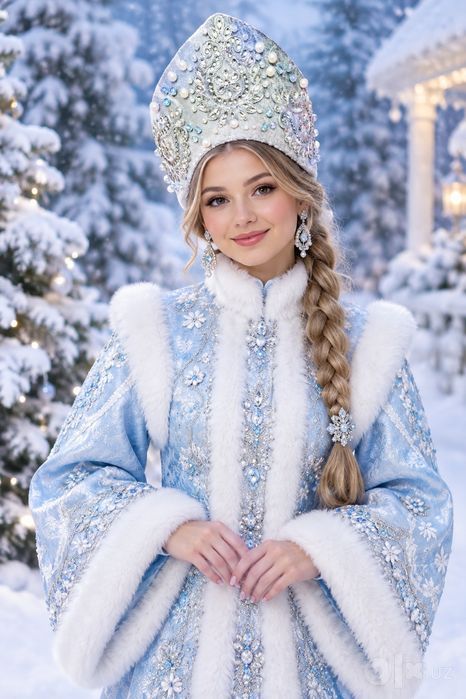 Кокошники  снегурочки изготовление