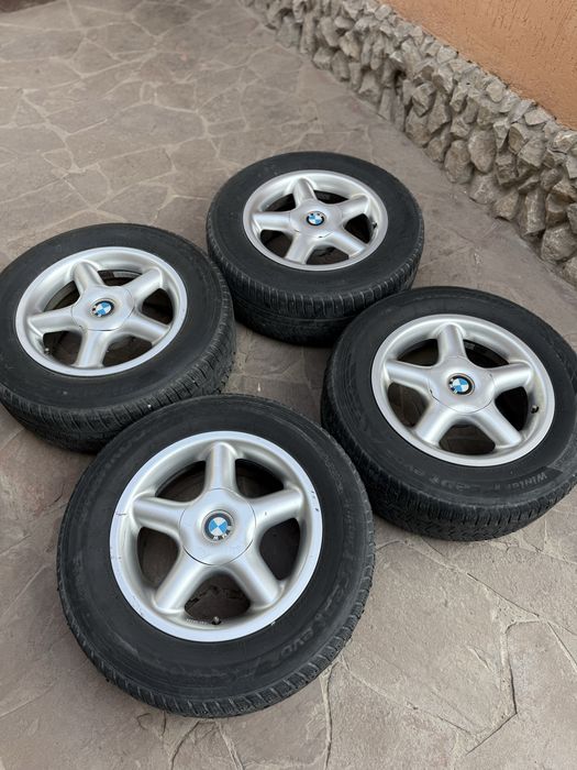 Титановые диски R15 на BMW e34 е36 (Италия)
