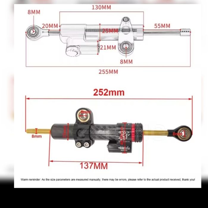 Stabilizator Amortizor directie Trotineta Electrica Kukirin G2  Max