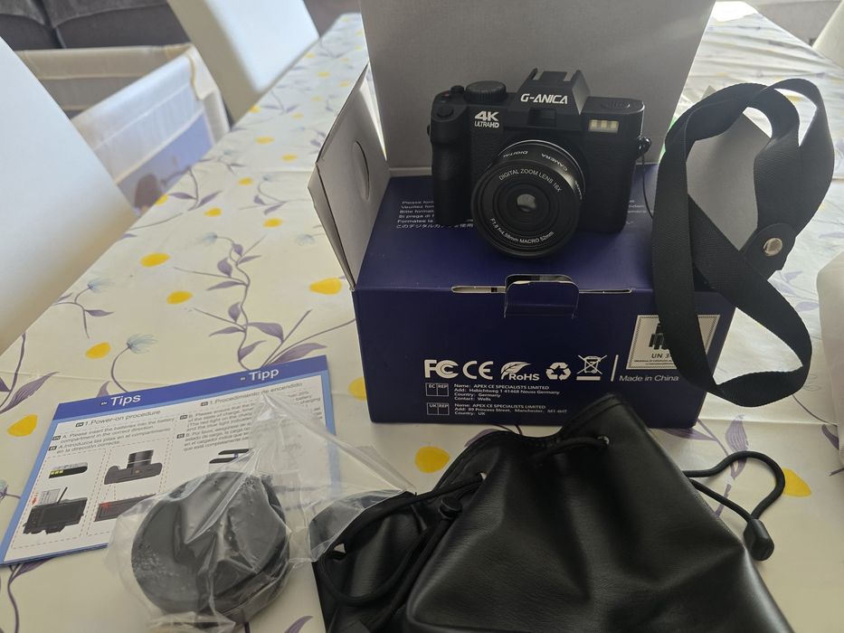 Фотоапарат G-Anica TURE 4K + подарък чанта за съхранение