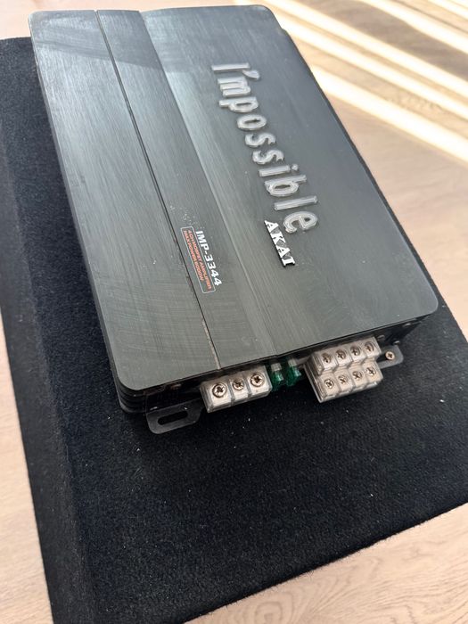 subwoofer auto 600w 4 ohmi + statie akai 6000w