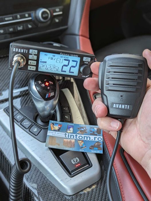 Statie Radio CB Avanti KARMA 20 Vox 12-24V ASQ * Versiune 2026 *