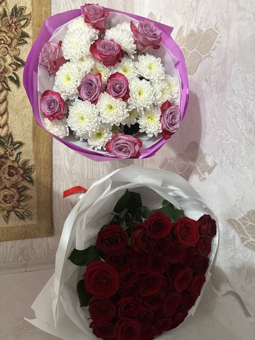 Продам розы 35шт длиные