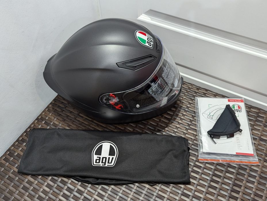 Casca moto AGV K1, marime MS, ML si XL - negru matt